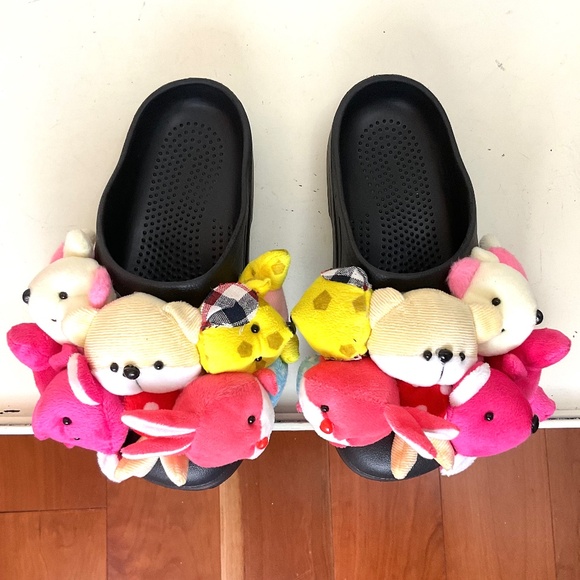 Too Cute Stuffed Animal Slides Size 10 US / 40 - Picture 15 of 16